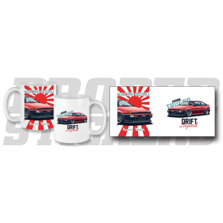 TOYOTA AE86 TRUENO - Kubek JDM